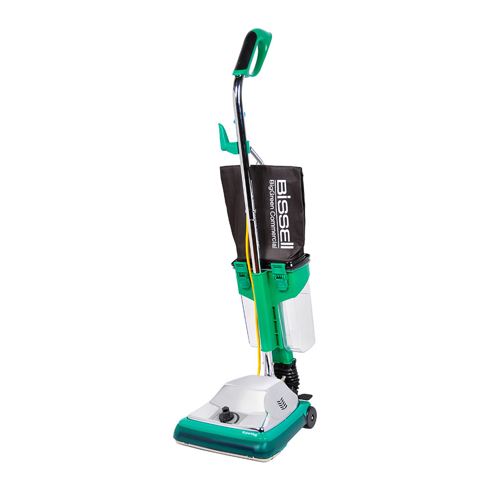 856-BG101DC 12" ProCup Commercial Upright Vacuum w/ Dirt Cup - 870 Watts, Chrome