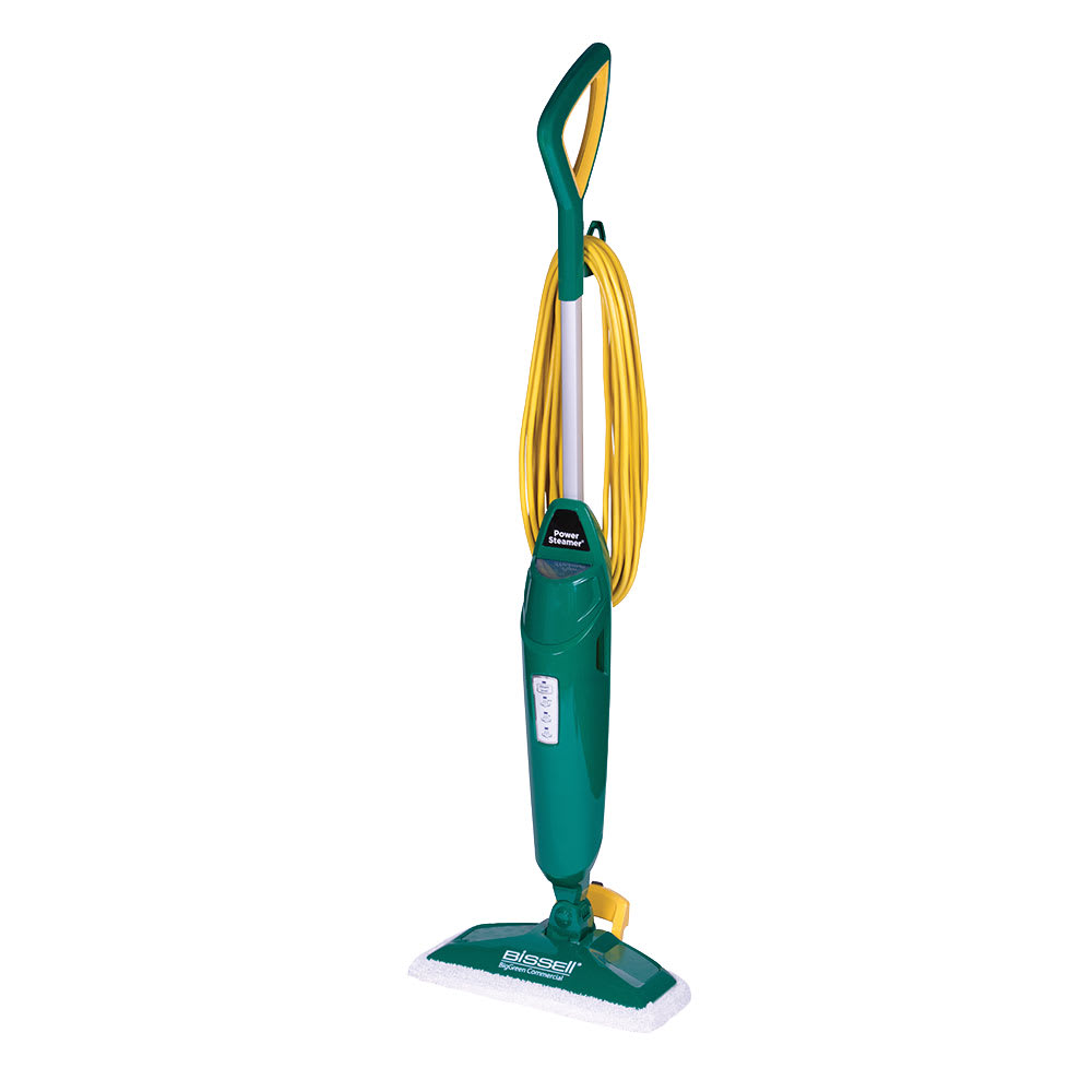 856-BGST1566 12 1/2" PowerSteamer Steam Mop w/ Accessories - 1500 Watts, Green