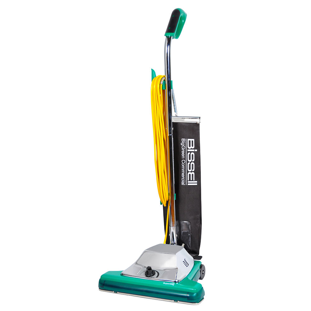 Bissell BG102 16" ProShake Commercial Upright Vacuum w/ Comfort Grip Handle - 870 Watts, Chrome