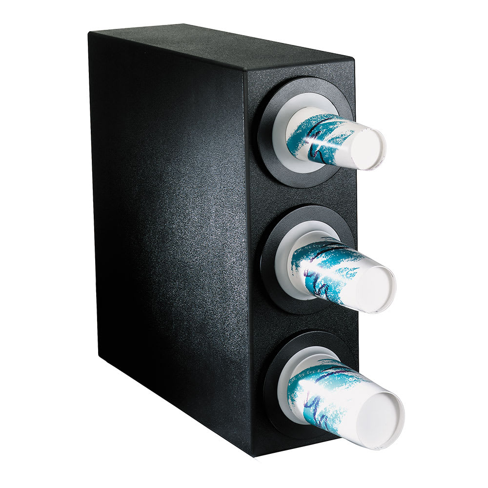 472-BFLS3BT Cup Dispenser, Cabinet, (3) Compartment, All Cup Types