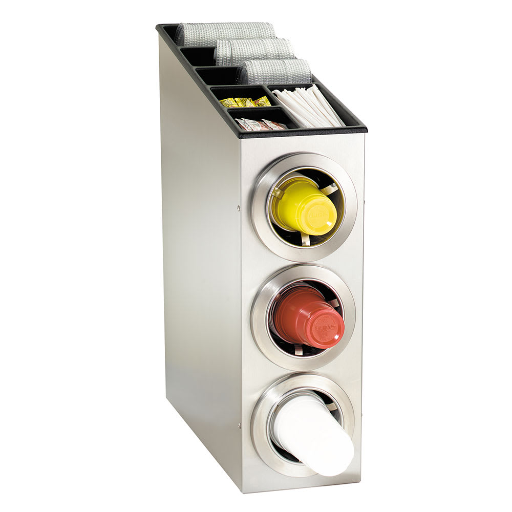 472-CTCL3SS Cup & Lid Organizer, Cabinet, (9) Compartment, All Cup Types
