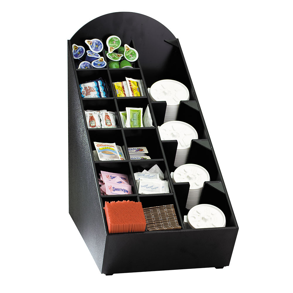 472-NLOWVL Lid, Straw & Condiment Organizer, 20 1/2"H x 11 1/2"W x 21 3/4"D, B...