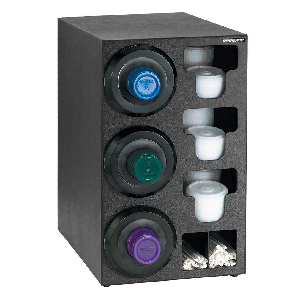 Dispense-Rite SLR-C-3LBT Cup & Lid Organizer, (8) Compartment, All Cup Types