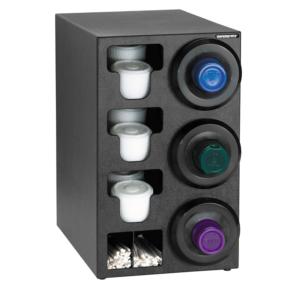 Dispense-Rite SLR-C-3RBT Cup & Lid Organizer, (8) Compartment, All Cup Types