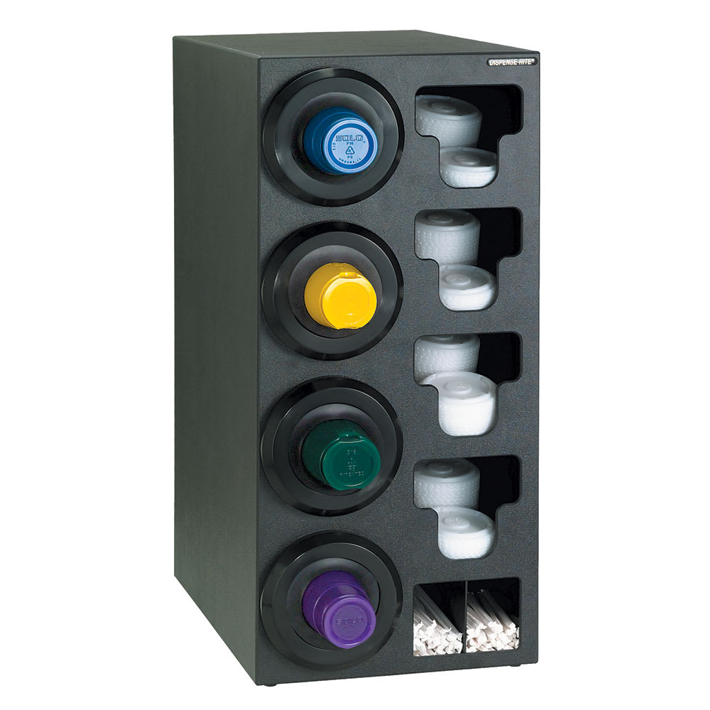 Dispense-Rite SLR-C-4LBT Cup & Lid Organizer, (10) Compartment, All Cup Types