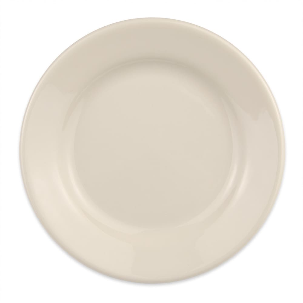 179-20200 6 5/8" Round Plate - China, Ivory