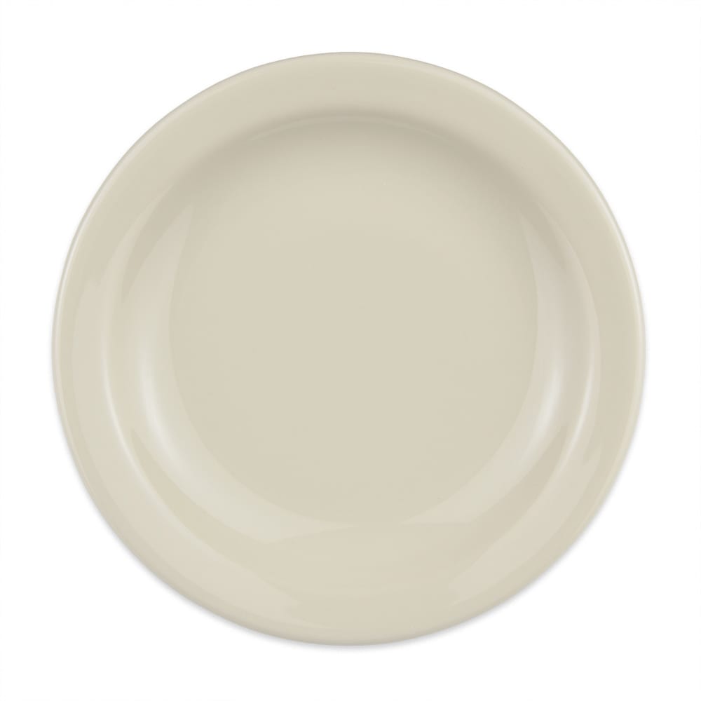 179-21200 6 1/2" Round Plate - China, Ivory
