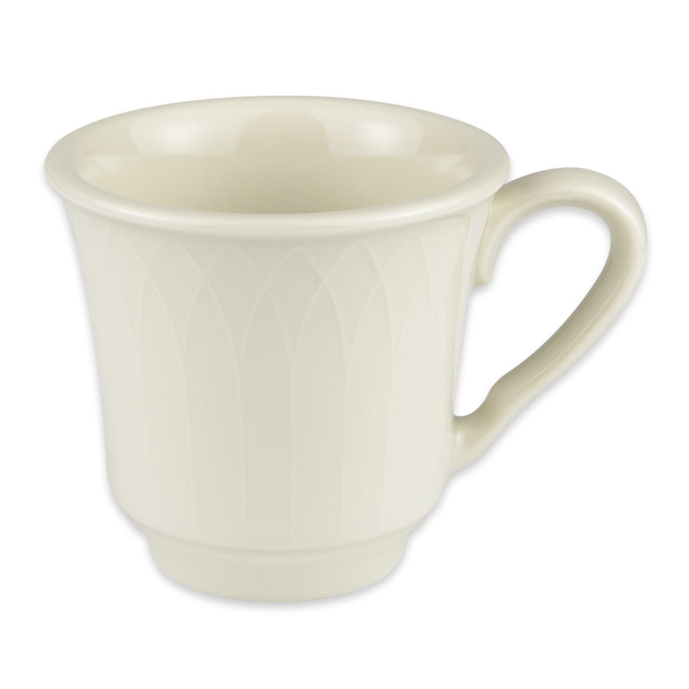 179-3317000 7 1/2 oz Gothic Blanc Cup - China, Ivory