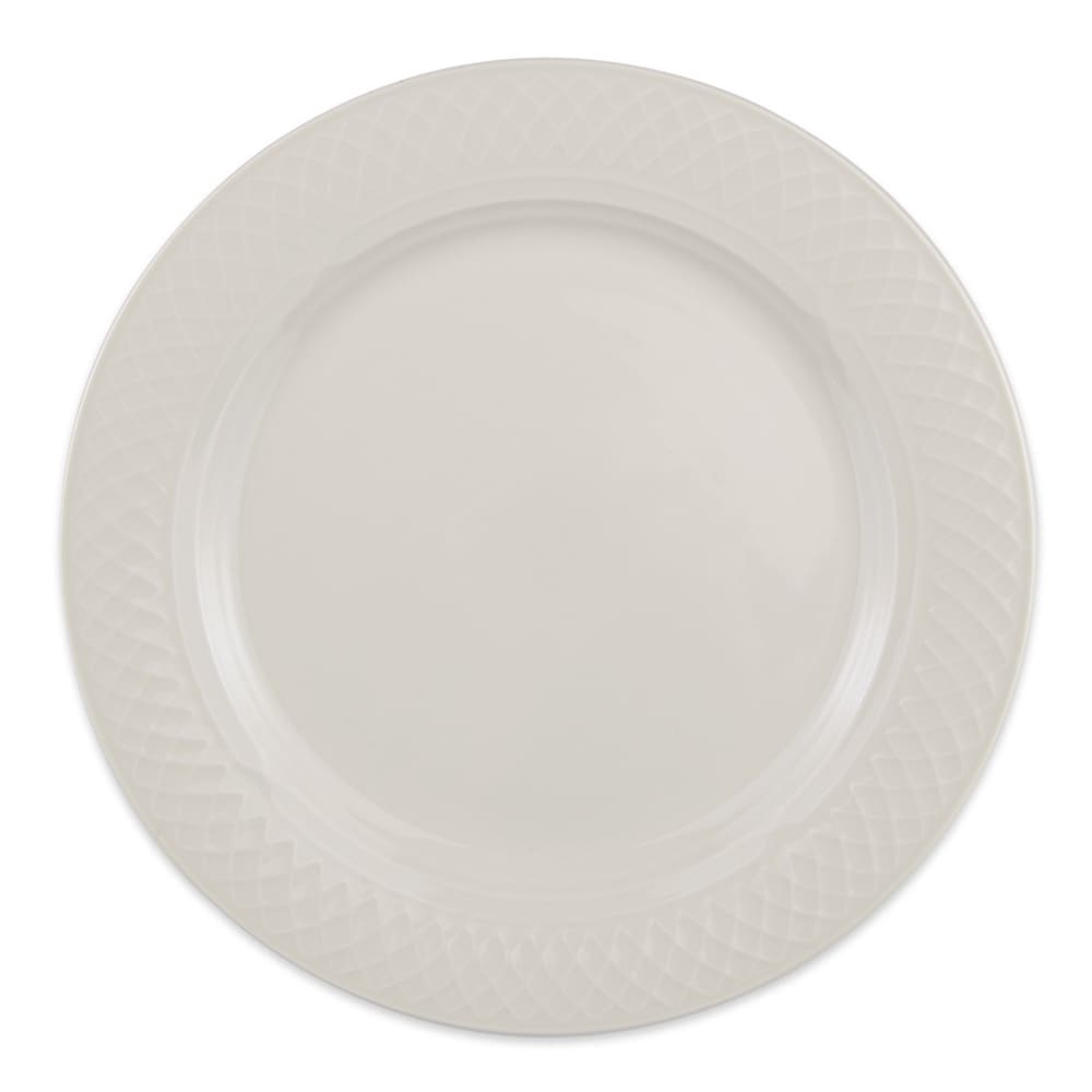 179-3377000 9" Round Gothic Blanc Plate - China, Ivory
