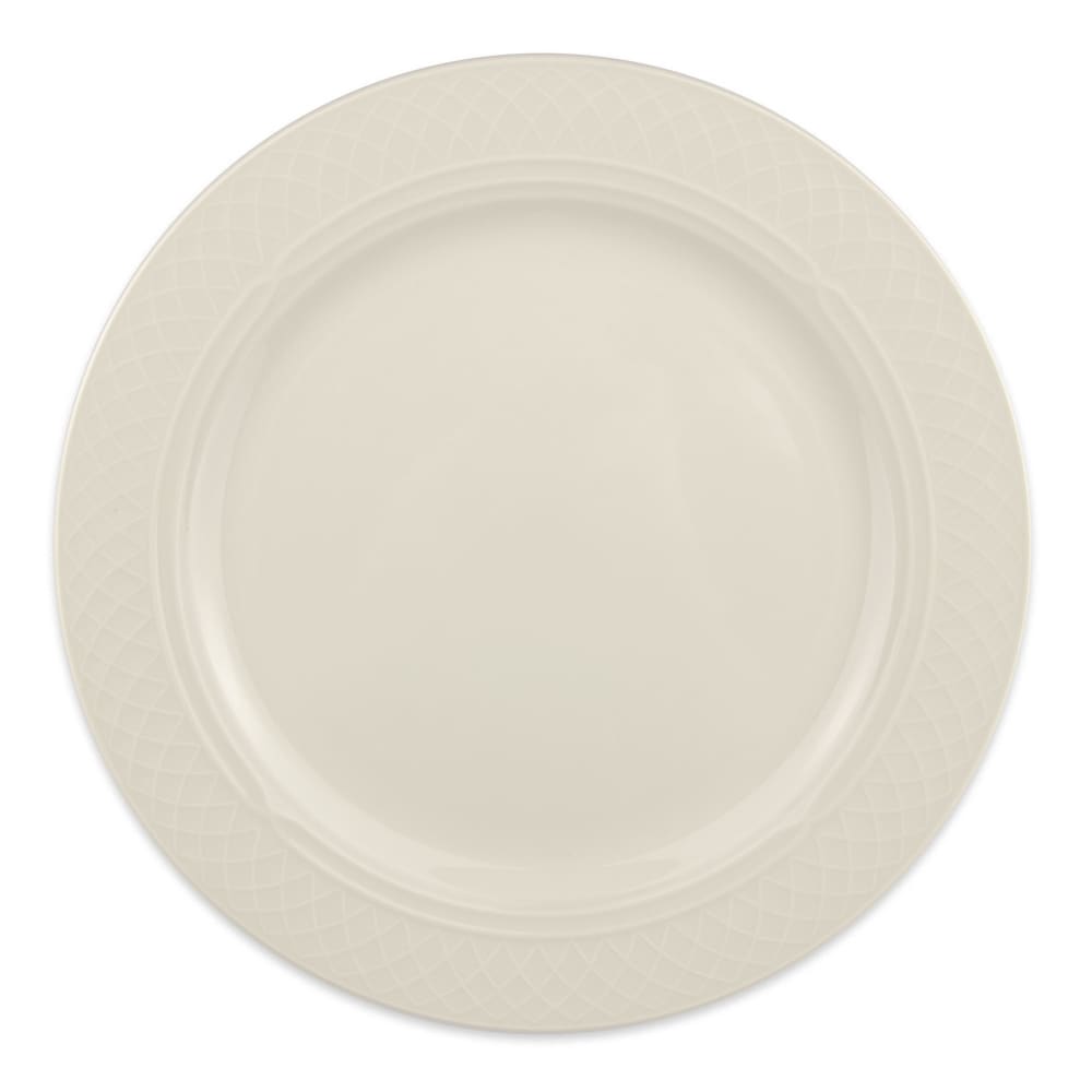 179-3397000 10 5/8" Round Gothic Blanc Plate - China, Ivory