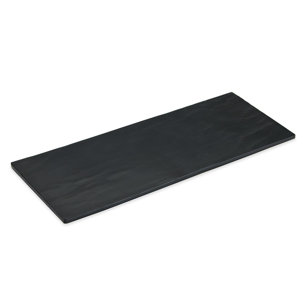 284-SB1350BK Rectangular Display Shelf, 12 3/4" x 5", Melamine, Faux Slate