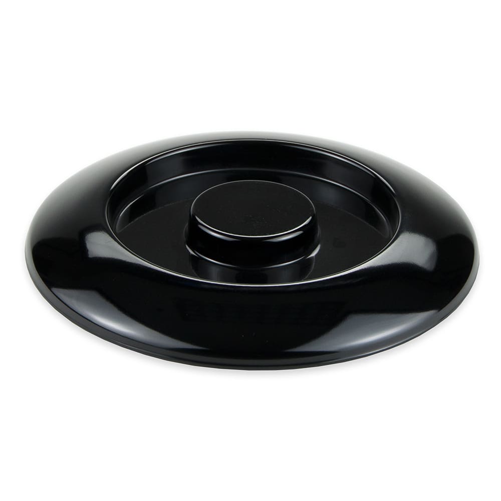 284-TS800LBK 7 3/4" Round Tortilla Server Lid Only, Melamine, Black