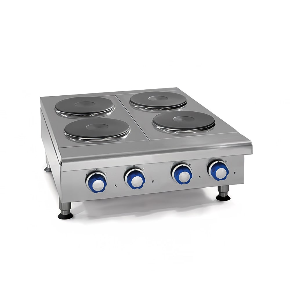 Imperial Range IHPA-4-24-E 24 Countertop Electric Hotplate with 4 Burners