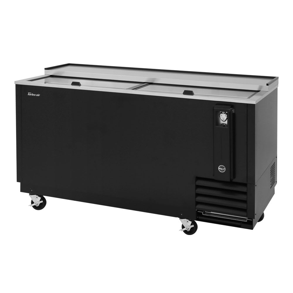 083-TBC65SBN6 65" Forced Air Bottle Cooler - Holds (528) 12 oz Bottles, Stainless Interior,...
