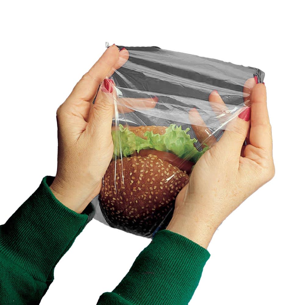 100 x Resealable SANDWICH FOOD Poly Bags 7.5x7.5