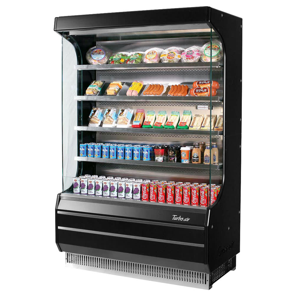 083-TOM50BN 50 7/8" Vertical Open Air Cooler w/ (5) Levels, 115v
