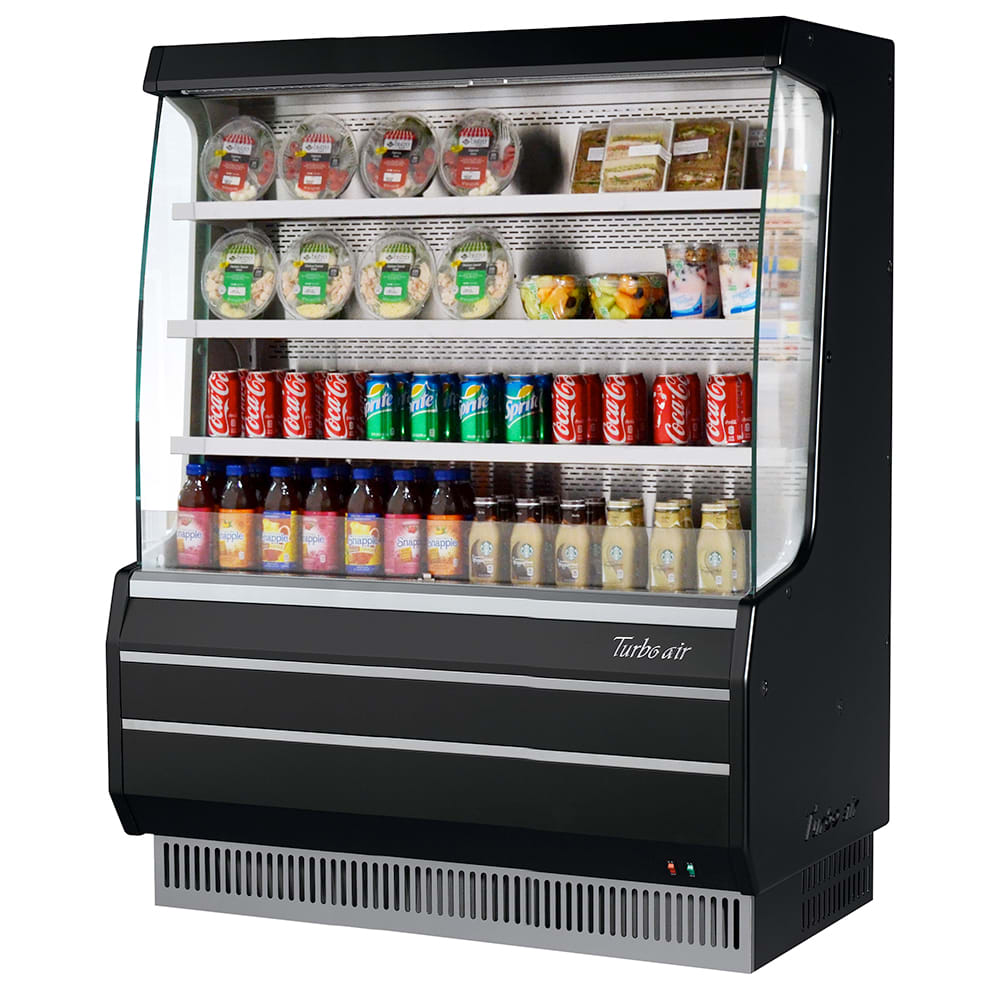 083-TOM50MBN 50 7/8" Vertical Open Air Cooler w/ (4) Levels, 115v