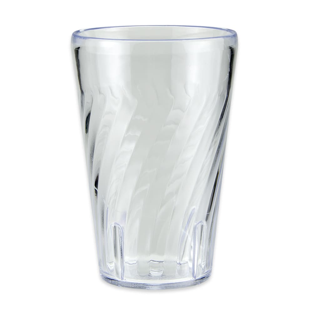 284-22121CL 12 oz Beverage Tumbler, Plastic, Clear
