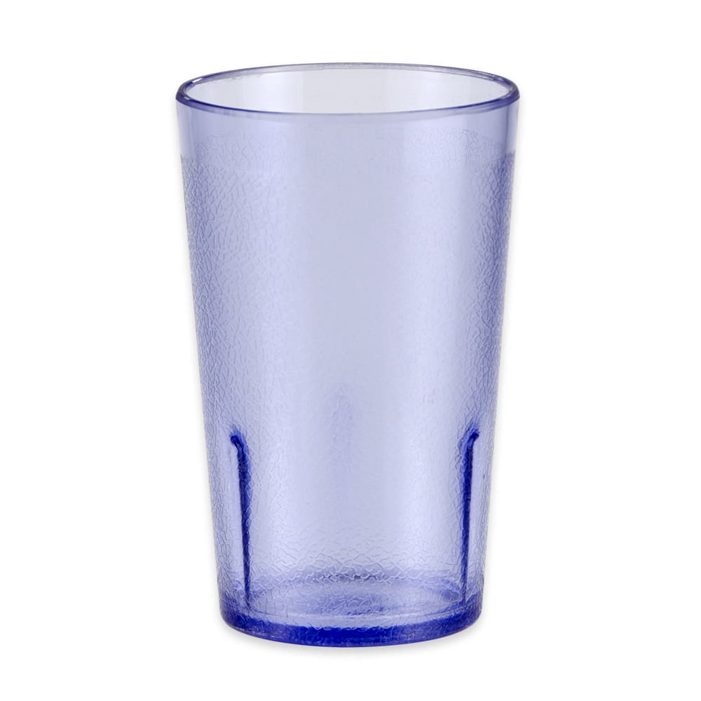 284-66056B 5 oz Blue Textured Plastic Tumbler