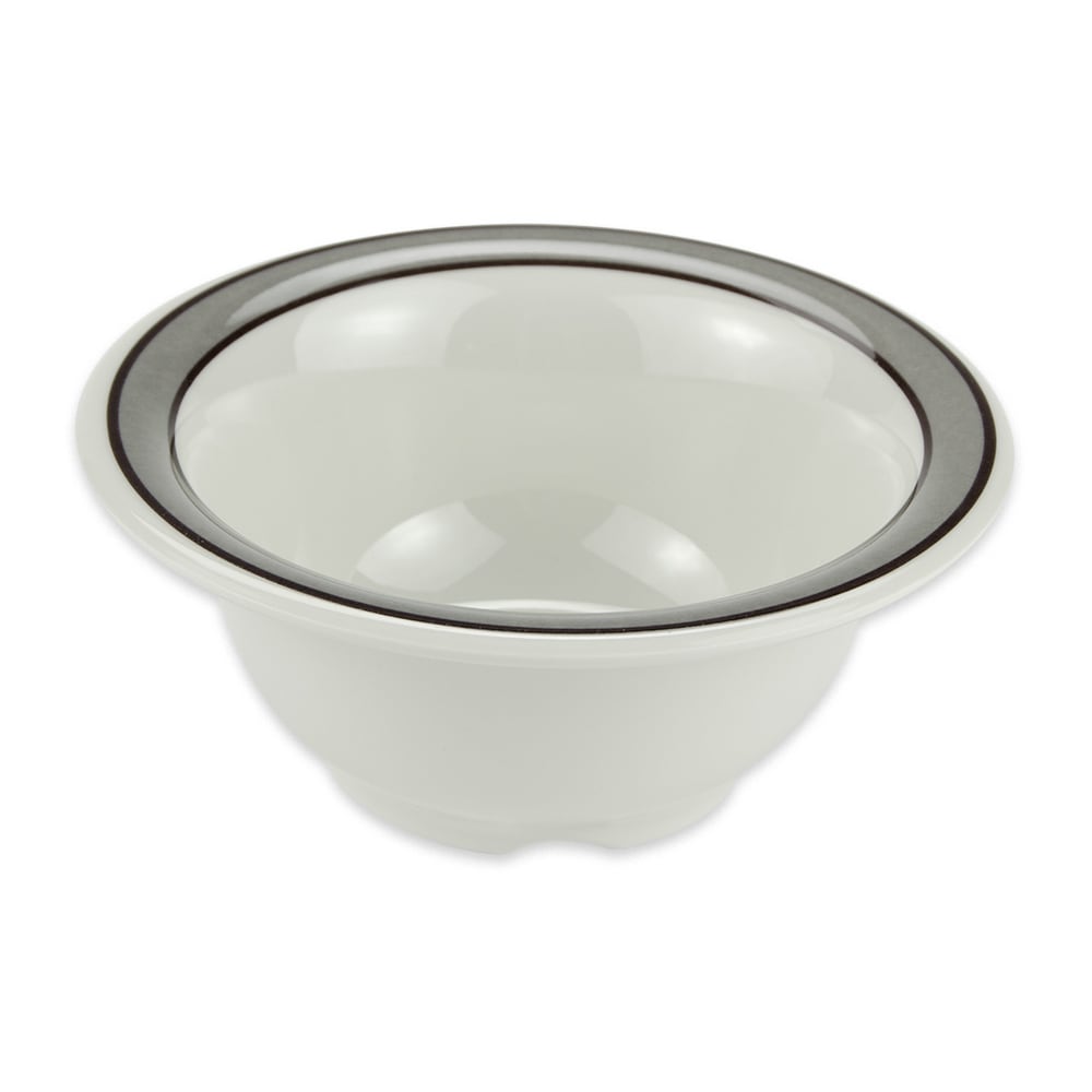 284-B105CA 10 oz Round Melamine Dinner Bowl, White