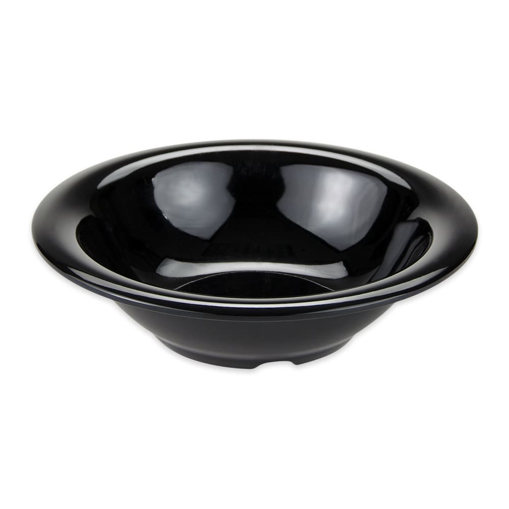 284-B127BK 12 oz Round Melamine Salad/Soup Bowl, Black