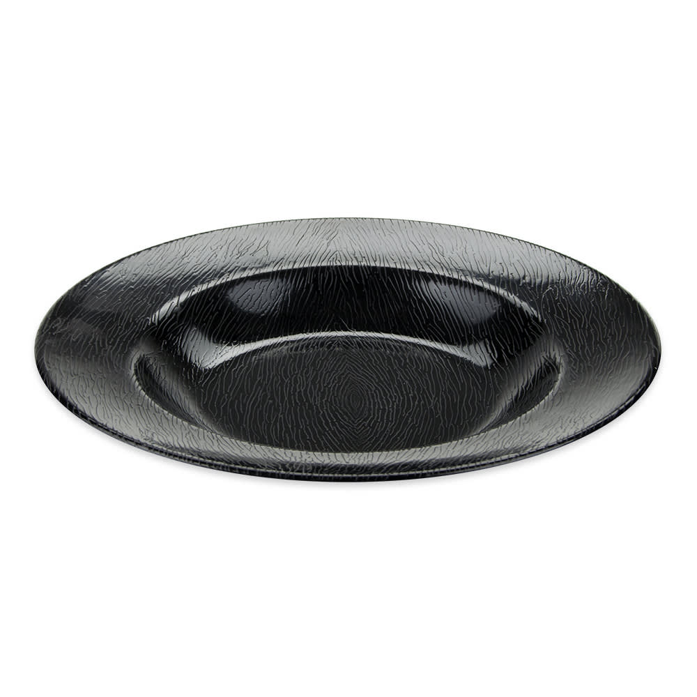 284-B1609BK 16 oz Round Melamine Pasta Bowl, Black