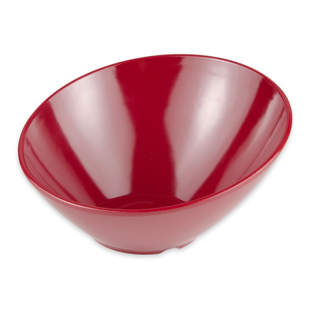 284-B782CM 14 oz Round Melamine Salad Bowl, Red