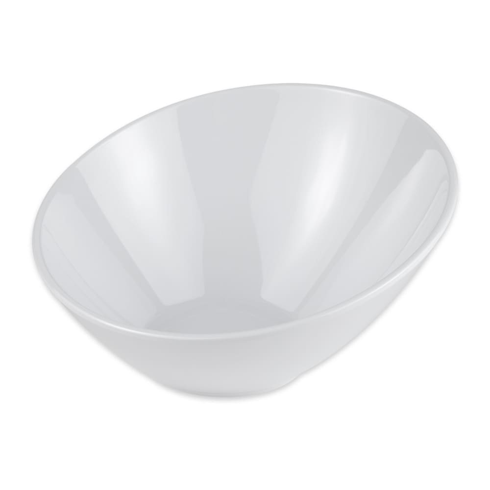 284-B782W 14 oz Round Melamine Salad Bowl, White