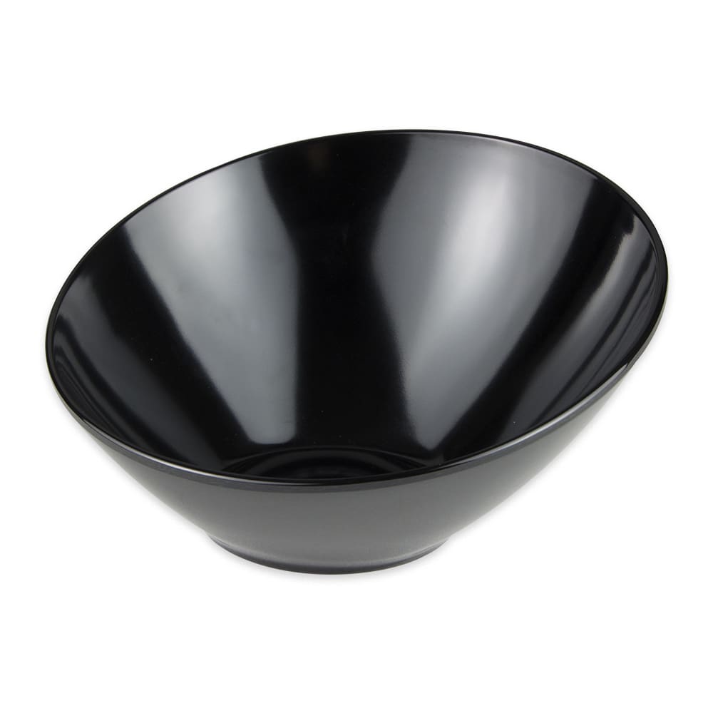 284-B786BK 12 oz Round Melamine Dessert Bowl, Black