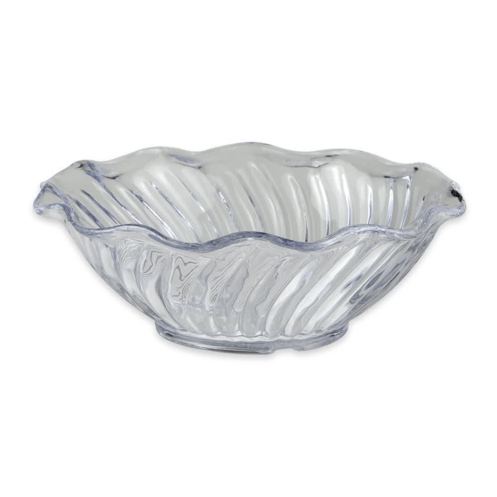 284-DD60CL 6 oz Dessert Dish - Plastic, Clear