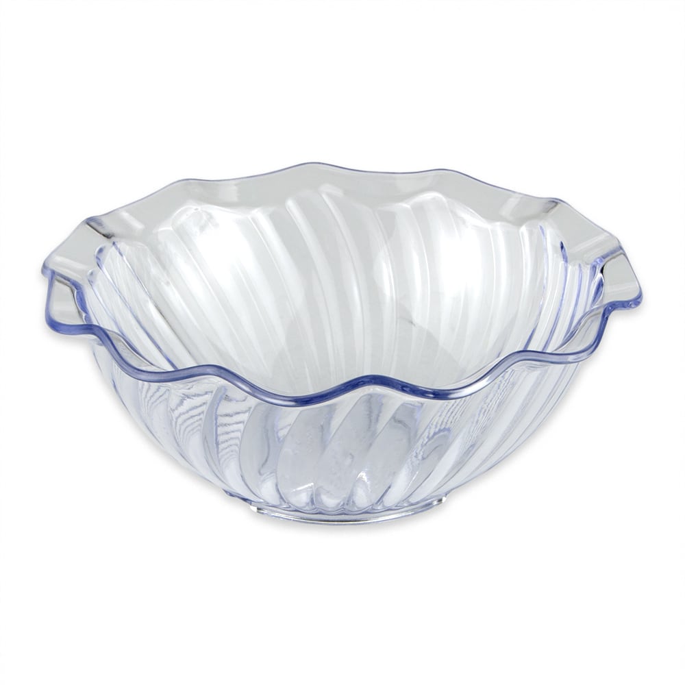 284-DD70CL 12 oz Dessert Dish - Plastic, Clear