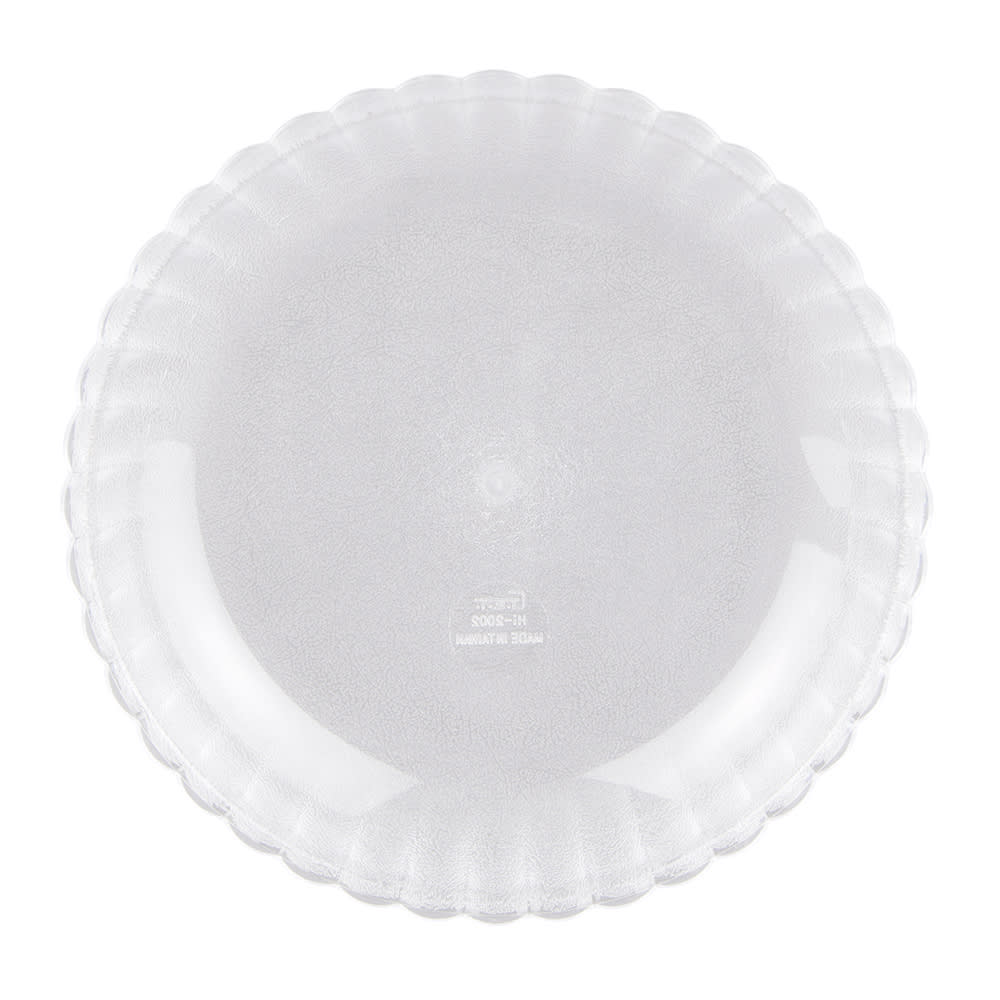284-HI2002CL 8" Round Salad Plate w/ 24 oz Capacity, Polycarbonate, Clear
