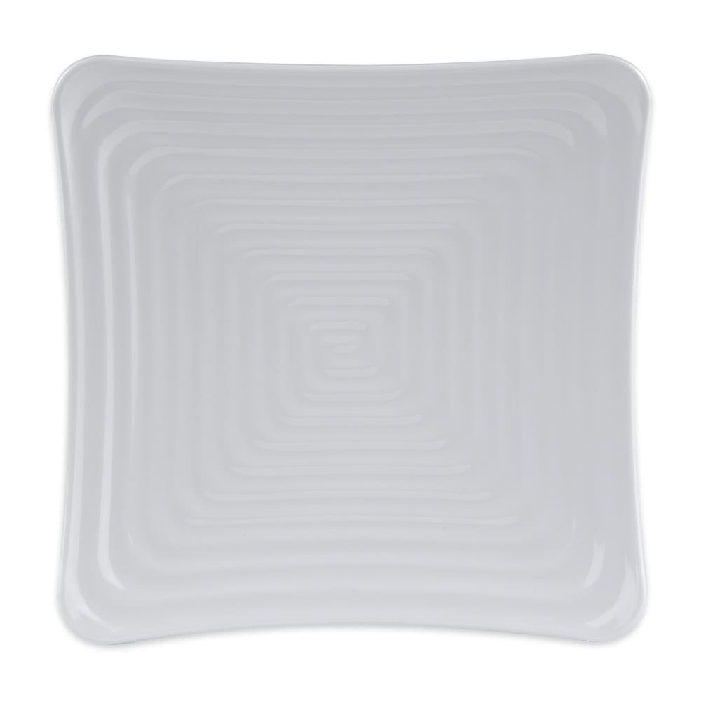 284-ML61W 7 1/4" Square Melamine Salad Plate, White
