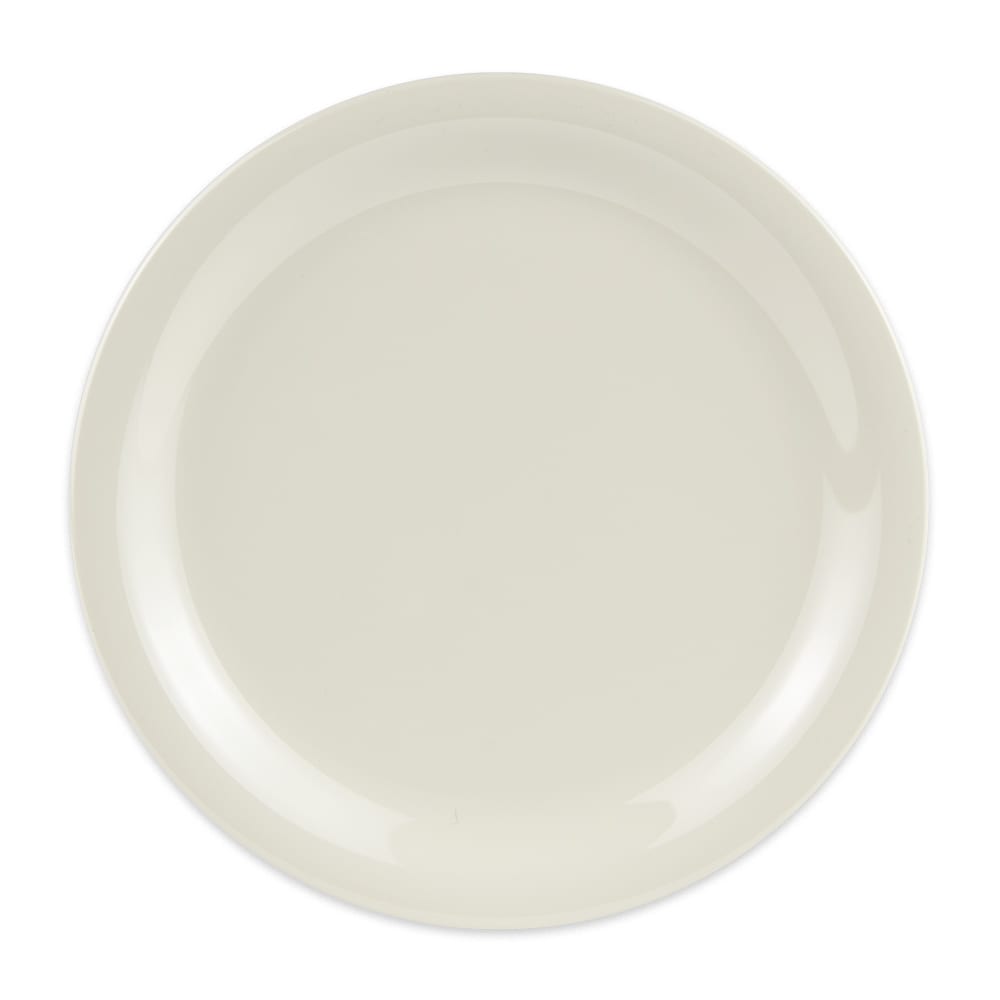 284-NP7DI 7 1/4" Round Melamine Salad Plate, Ivory