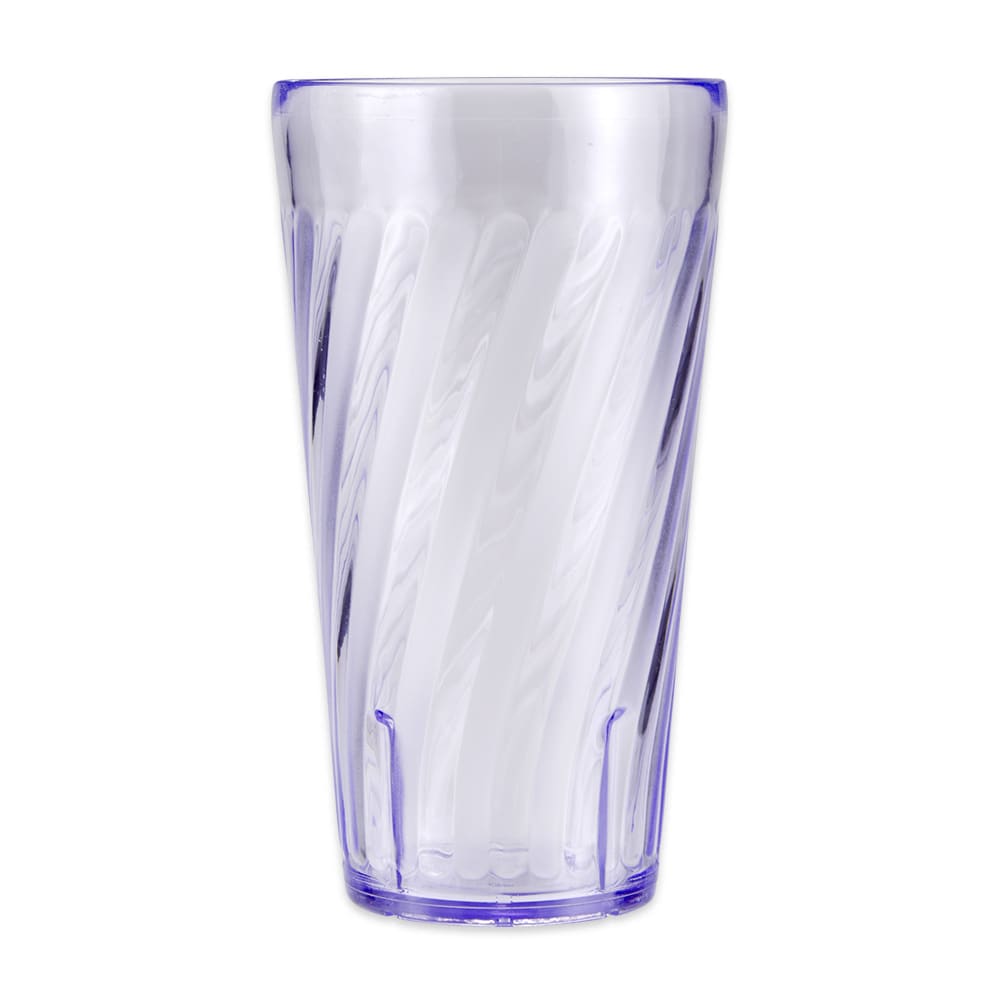 284-22321BL 32 oz Blue Textured Plastic Tumbler