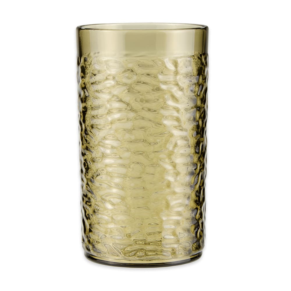 284-3316SM 16 oz Smoke Hammered Plastic Tumbler
