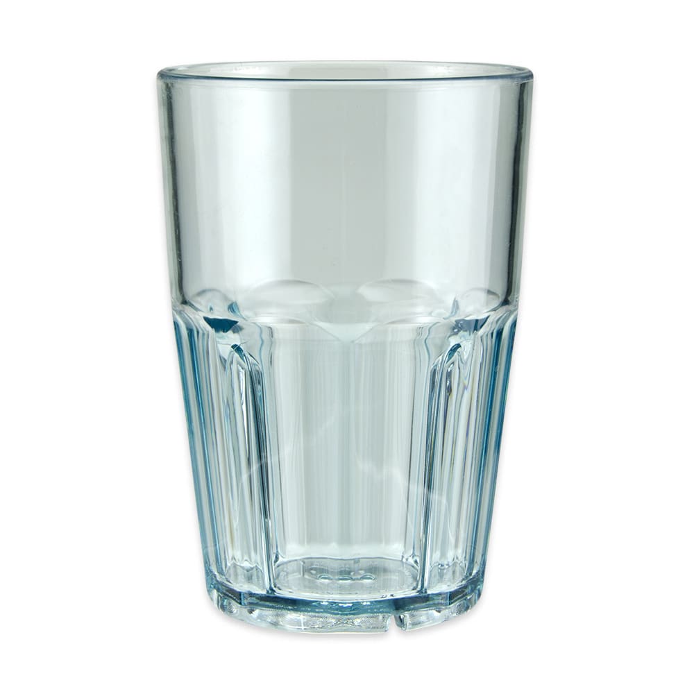 284-99141JA 14 oz Jade Plastic Double Rocks Tumbler