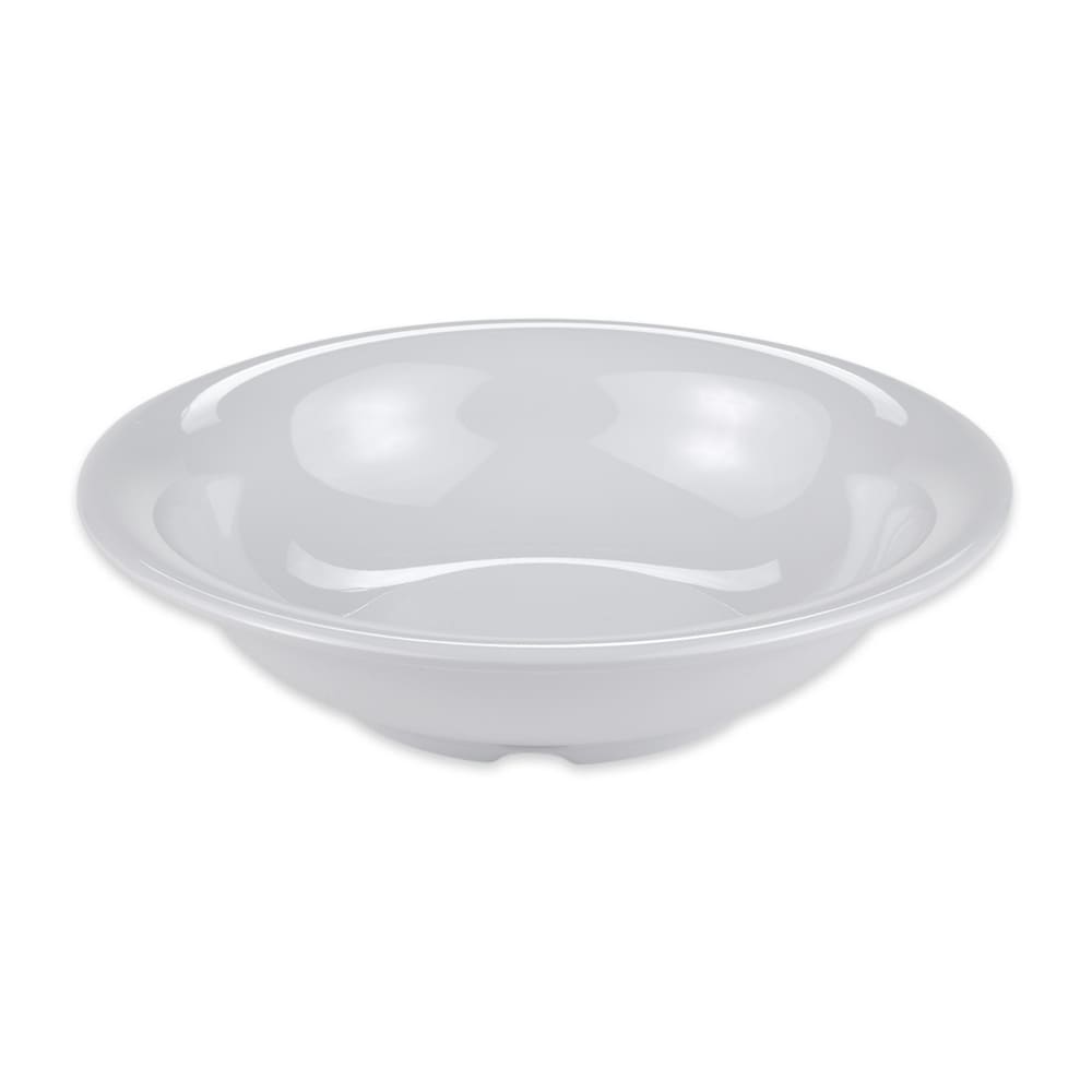 284-B167DW 16 oz Round Melamine Dinner Bowl, White