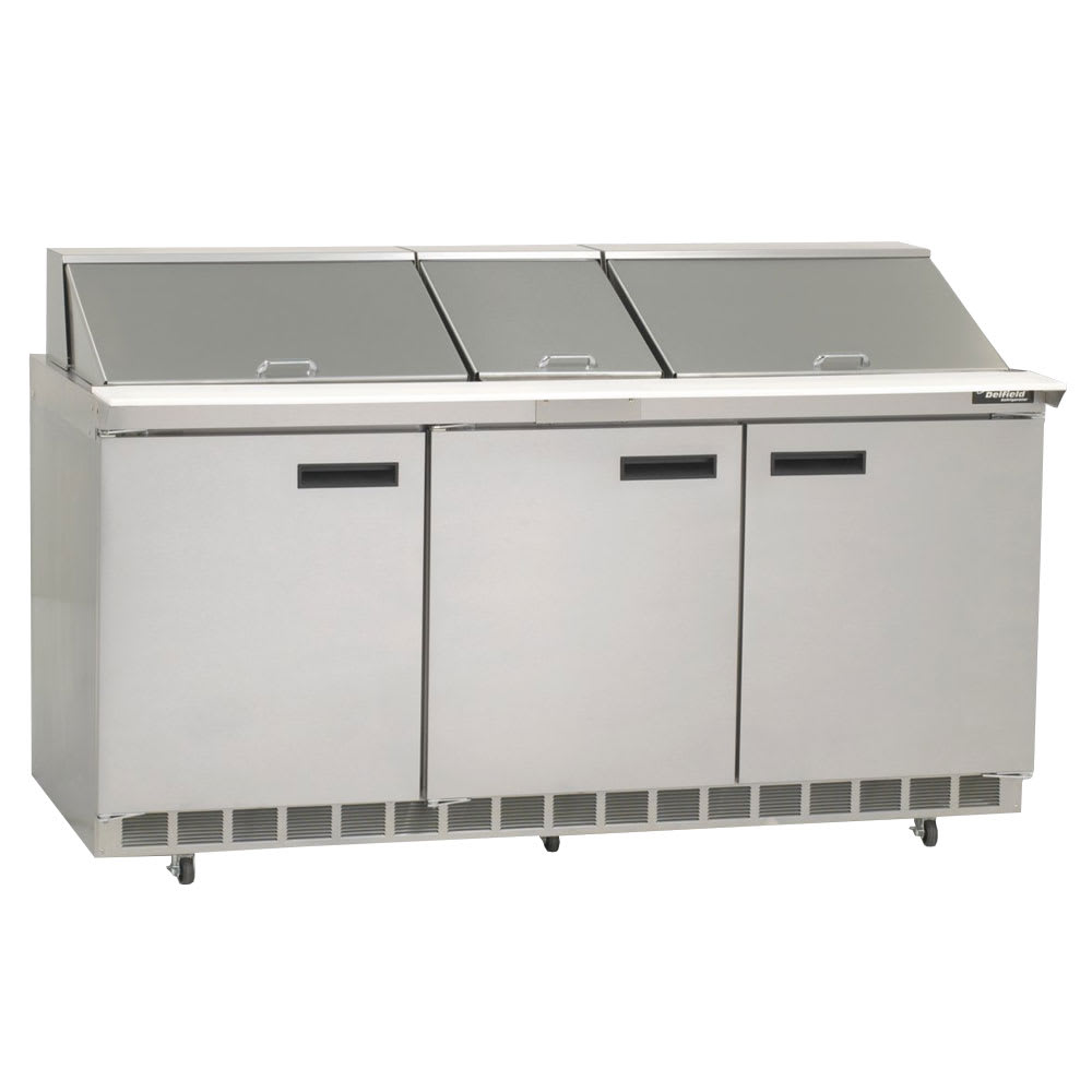 032-4472N30M 72" Sandwich/Salad Prep Table w/ Refrigerated Base, 115v