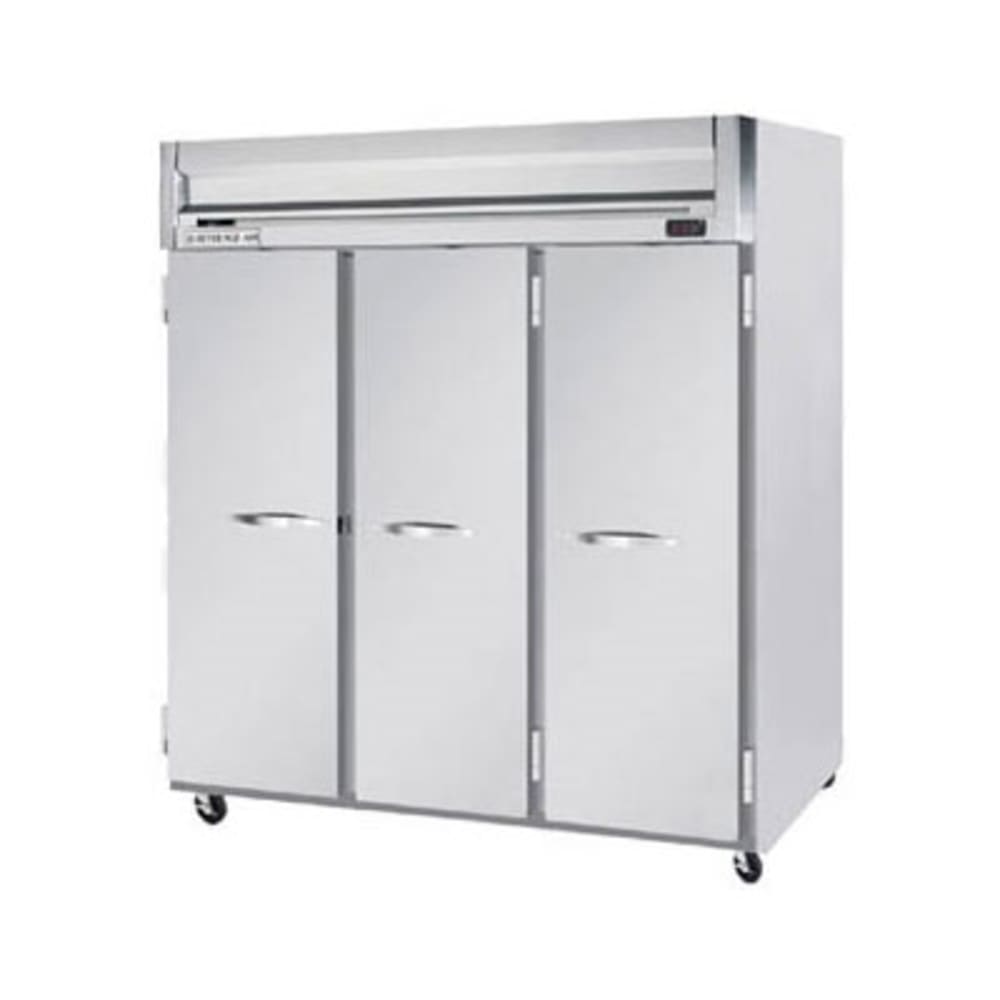 118-HFP35S 78" Two Section Reach-In Freezer, (3) Solid Door, 115v