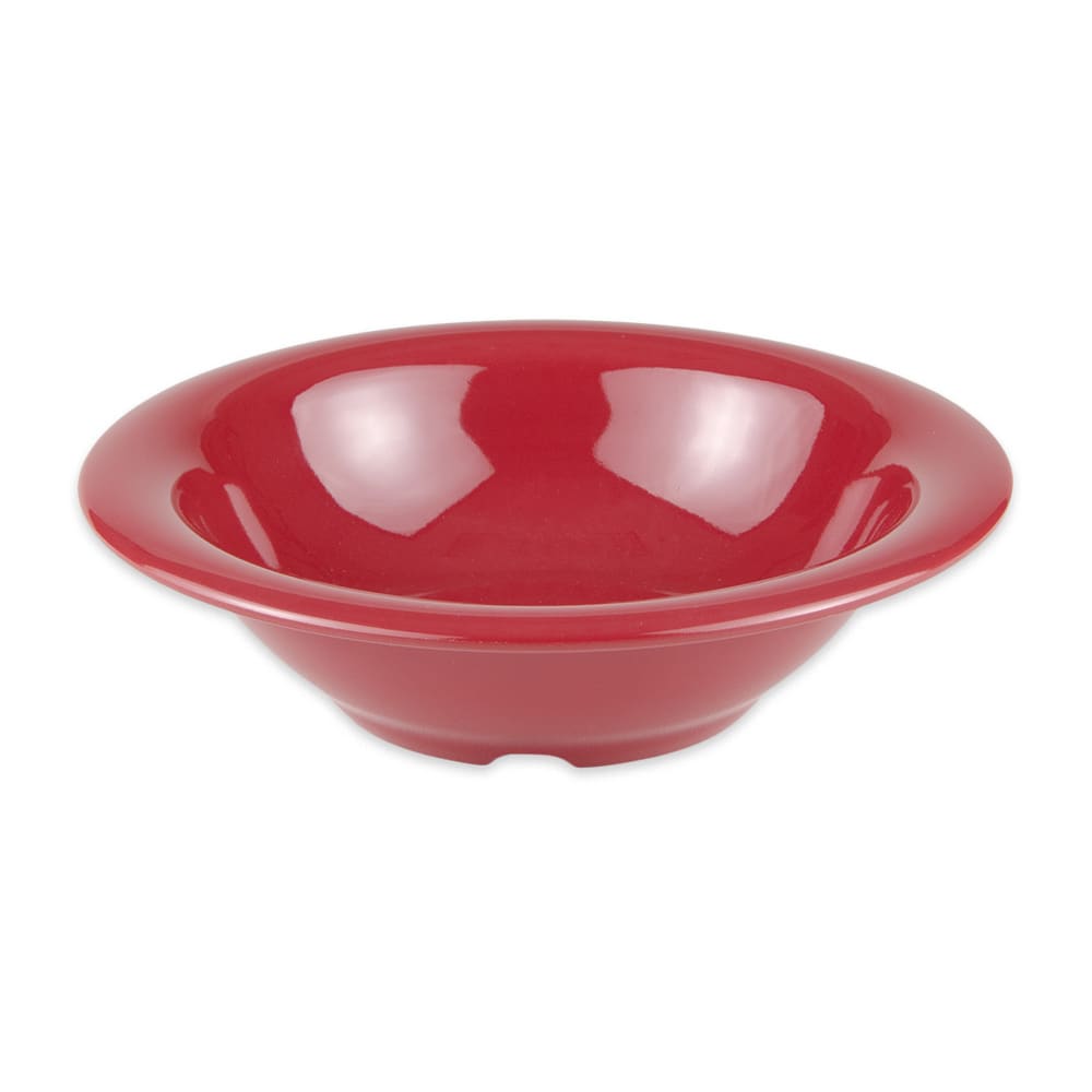 284-B127CR 12 oz Round Melamine Salad/Soup Bowl, Cranberry