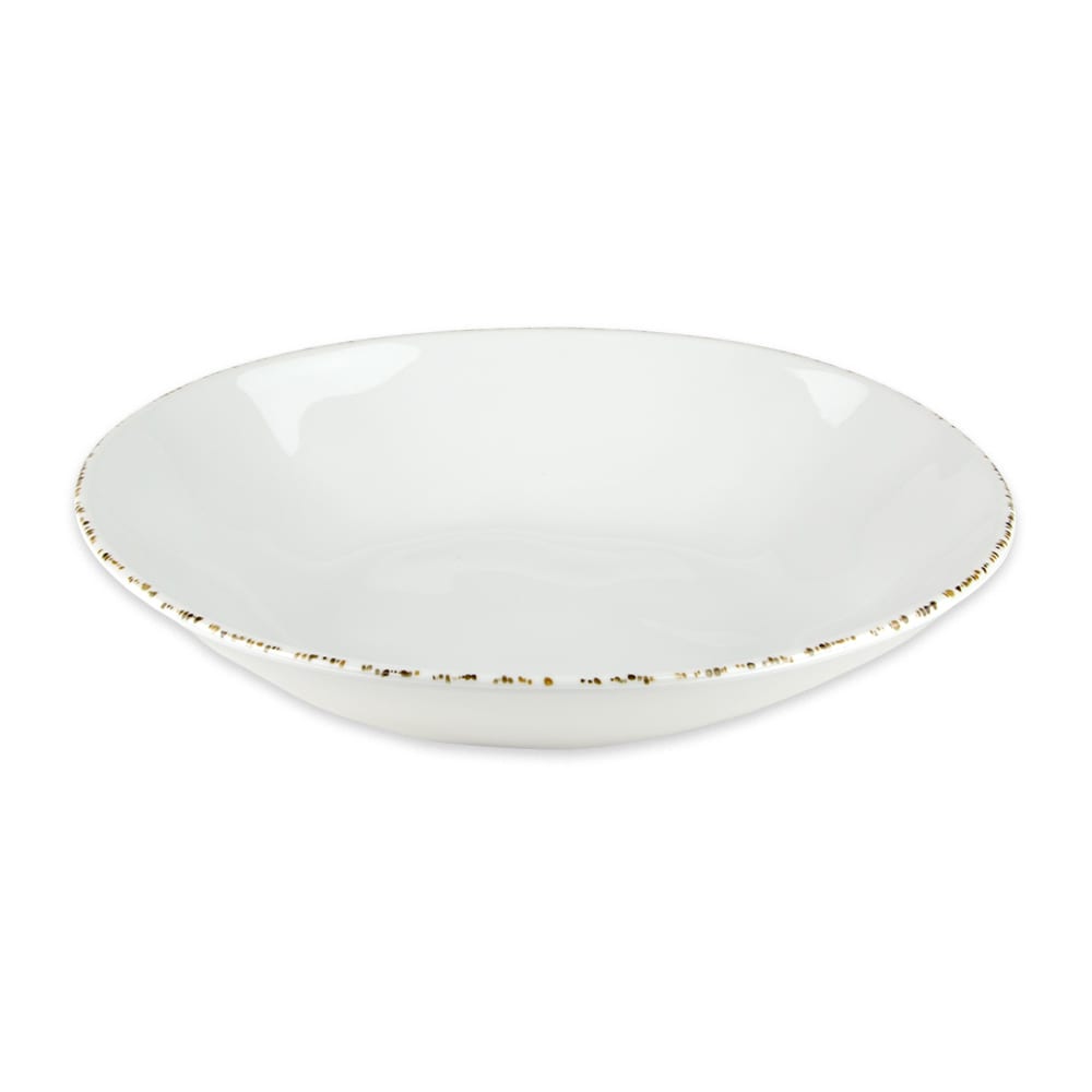 284-B42UM 1 3/10 qt Round Melamine Bowl, Ivory