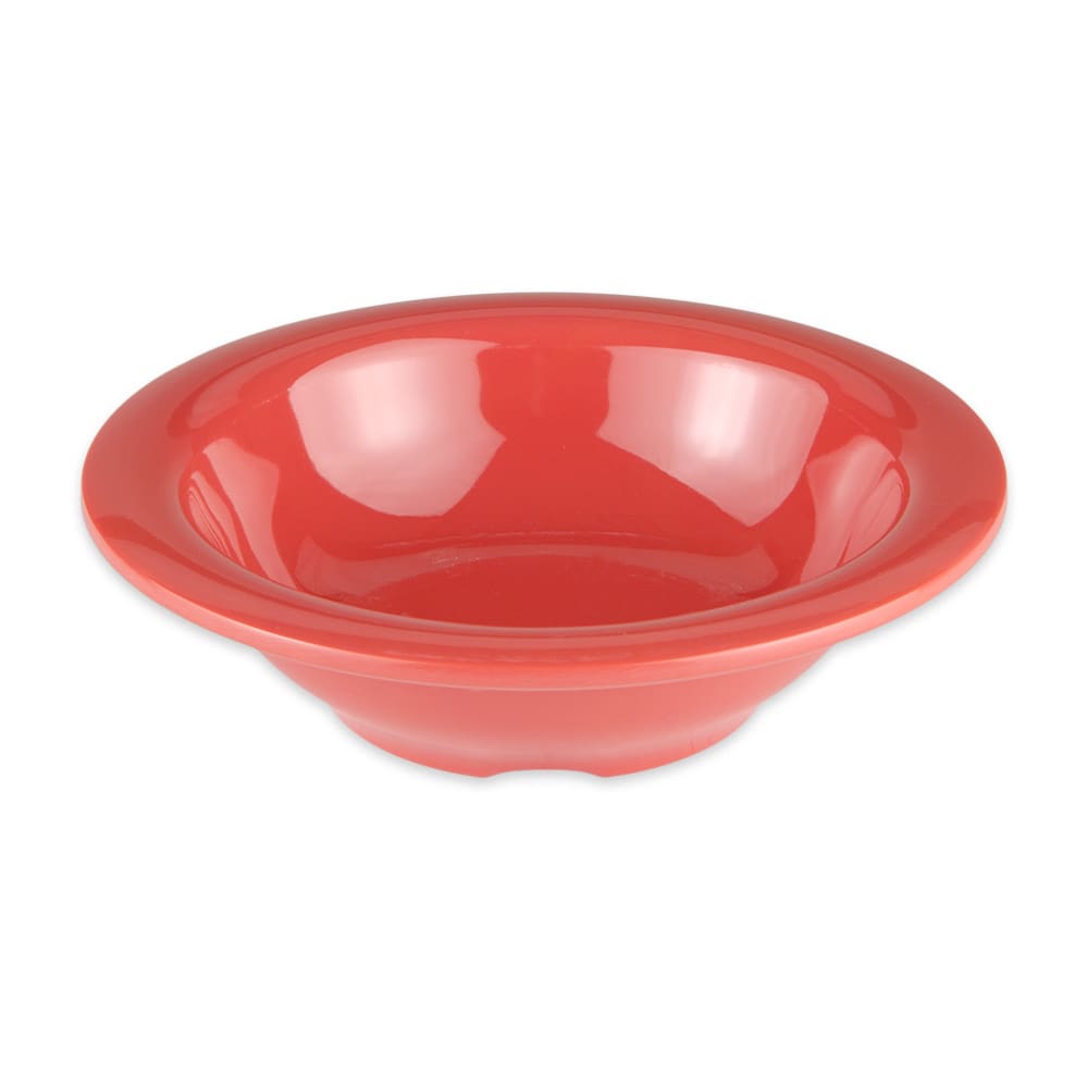 284-B454RO 4 1/2 oz Round Melamine Dinner Bowl, Orange