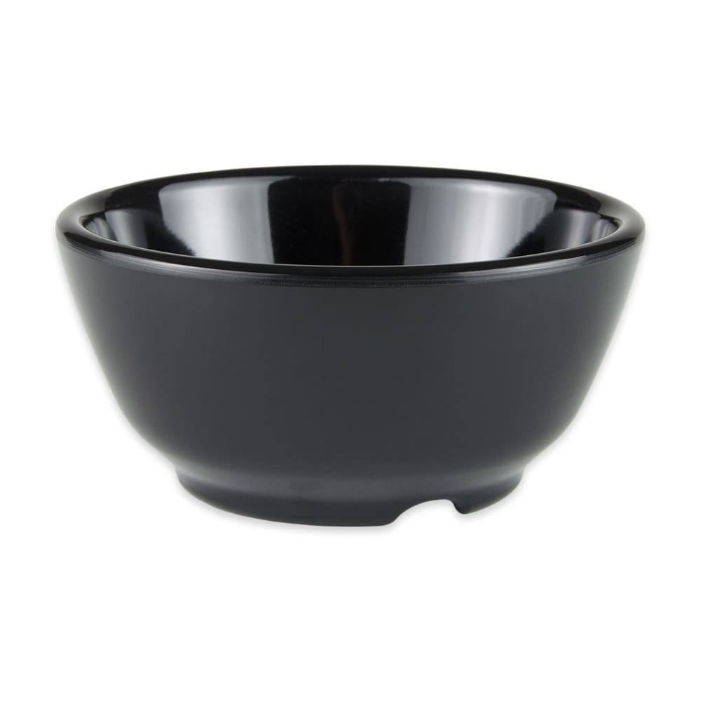 284-B45BK 10 oz Round Melamine Soup Bowl, Black