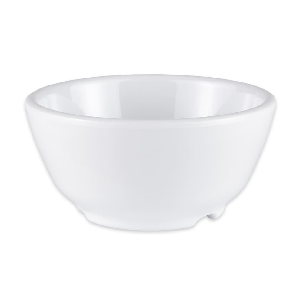 284-B45DW 10 oz Round Melamine Soup Bowl, White