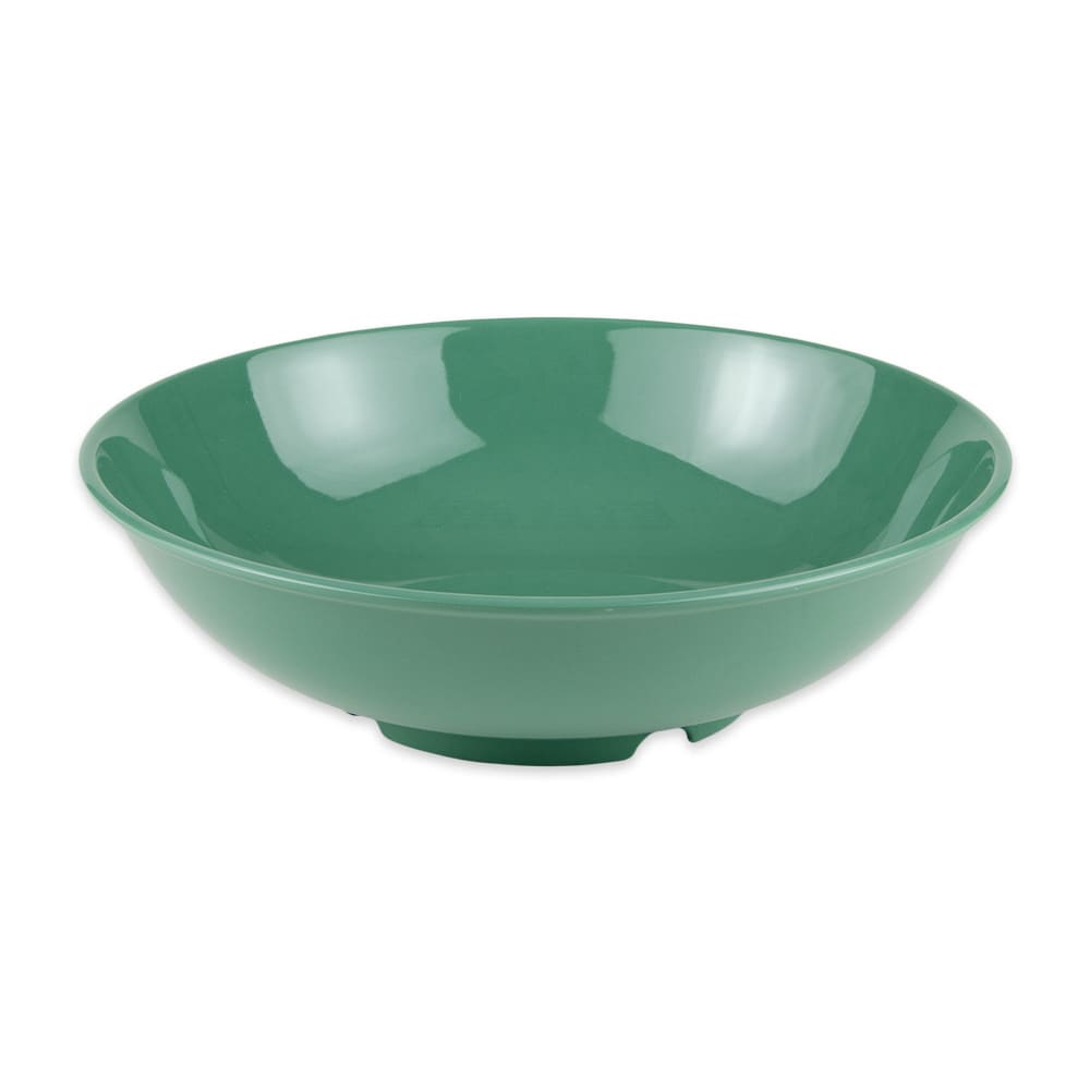 284-B48FG 1 9/10 qt Round Melamine Pasta Bowl, Green