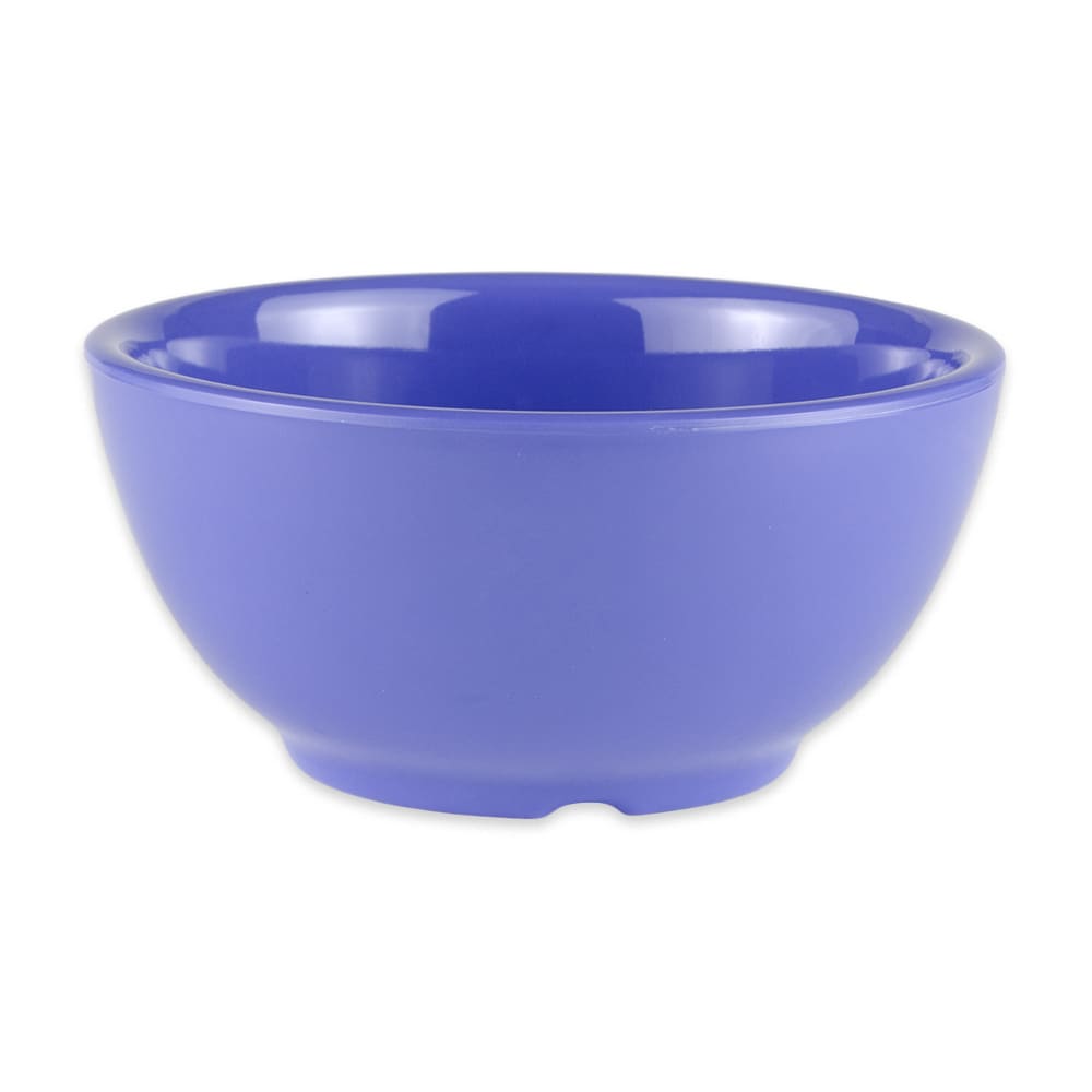 284-B525PB 16 oz Round Melamine Soup Bowl, Blue