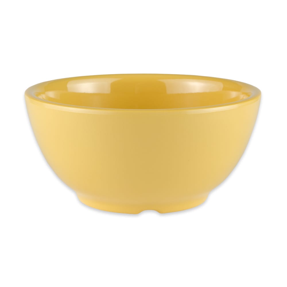 284-B525TY 16 oz Round Melamine Soup Bowl, Yellow