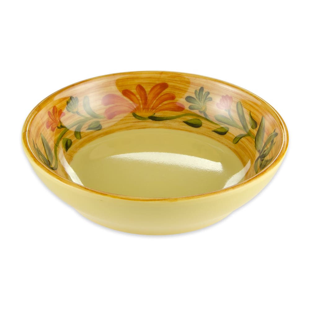 284-B535VN 7 oz Round Melamine Soup Bowl, Yellow