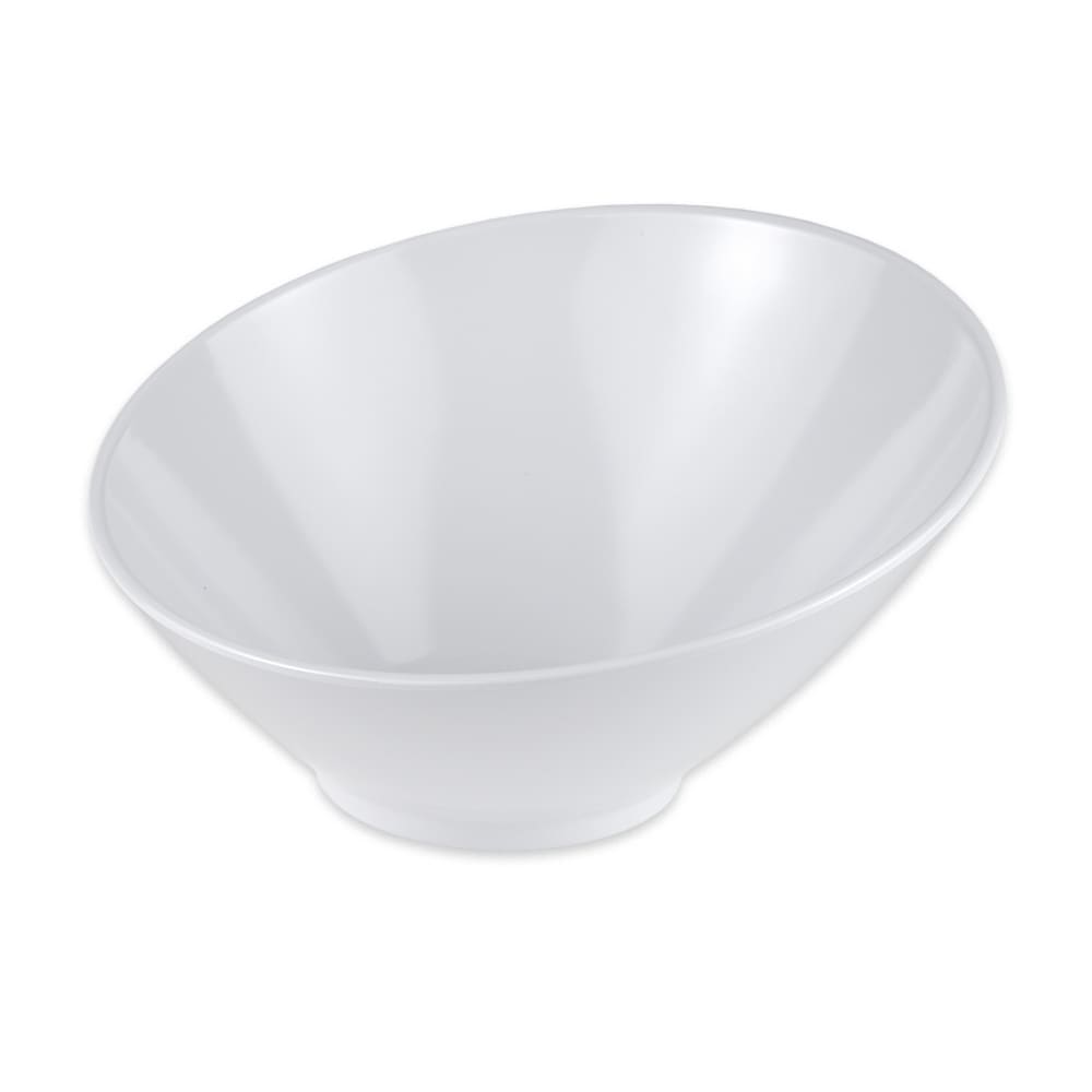 284-B792W 24 oz Round Melamine Pasta Bowl, White